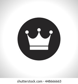 king crown vector icon