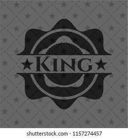King dark badge