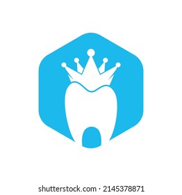 King Dental logo designs concept vector. Dental Health logo symbol.	