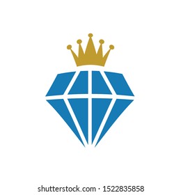 King diamond graphic deisgn template vector isolated