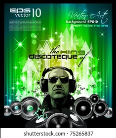 King of the Discoteque: Alternative Music Event Flyers