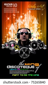 King of the Discoteque: Alternative Music Event Flyers