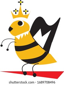 The King of the Fastest and Mighty Bee