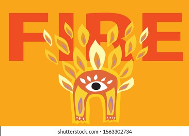 The king of the fire