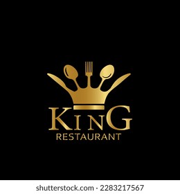 king food royal food vector logo food logo 