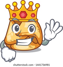 King fusi istriani in the cartoon shape