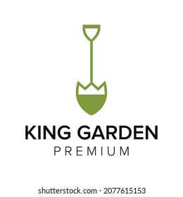 plantilla de vector de icono del logotipo del jardín de kirgkkirg