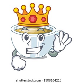 King ginger tea in a cartoon bottle