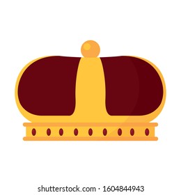 King golden crown image - VEctor illustration design