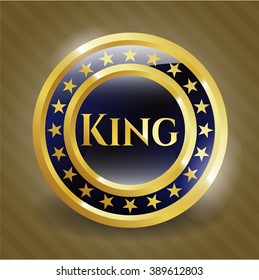 King golden emblem