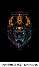 King of Gorilla sacred geometry