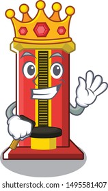 King hammer game machine with the cartoon
