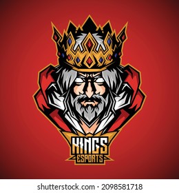 King head e sport mascot