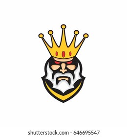 king head logo