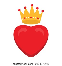 King Heart vector icon Which Can Easily Modify Or Edit 