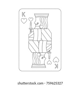 king of hearts french playing cards related icon image 