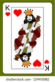 King of Hearts playing card 