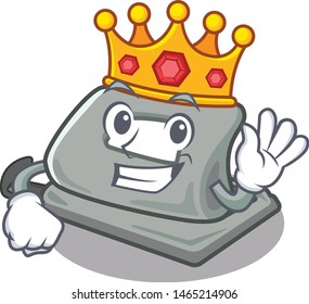 King hole puncher in the cartoon shape