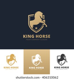 King Horse Logo