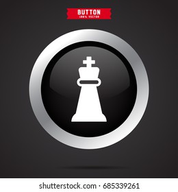 king icon. game sign