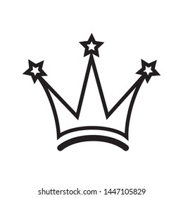 king icon vector illustration template