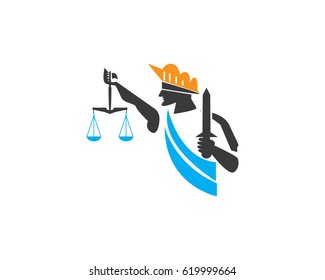 King Justice Logo
