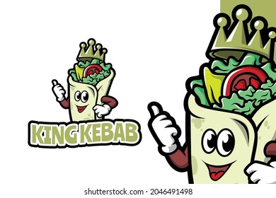 King Kebab - Mascot Logo Template
