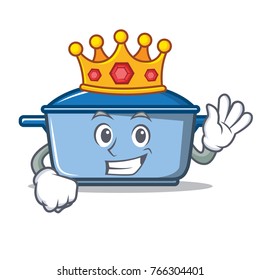 King kitchen character cartoon style