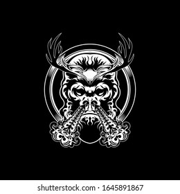 
King Kong Vape Logo Vector