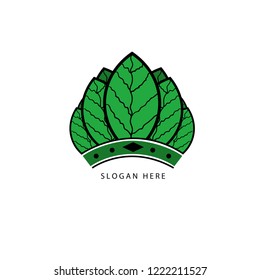 king leaf logo vector design,
crown leaf sign design