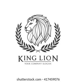 King Lion Logo