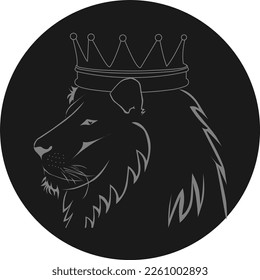 King Lion Logo for company logo