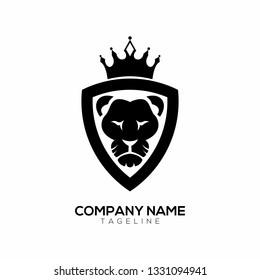 King lion logo design