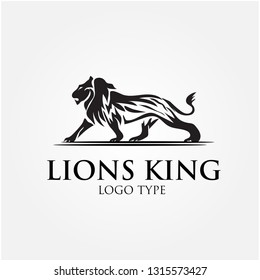 KING LION LOGO DESIGNS