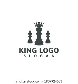 king logo design vector for your business