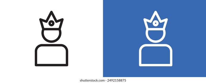 Contorno de Vector con logotipo King