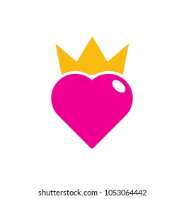 King Love Logo Icon Design