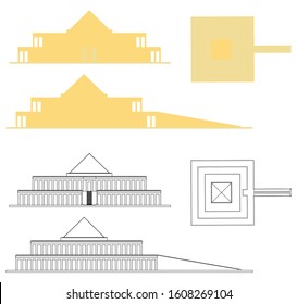 
King Mentuhotep II Temple in Thebes