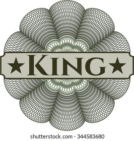 King money style rosette