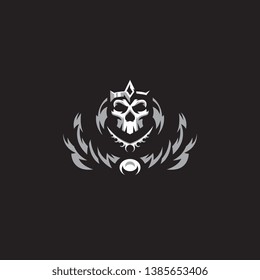 King of Monster Skull Dark