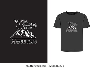 King of the mountain t shirt