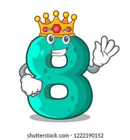 King number eight volume logo the mascot