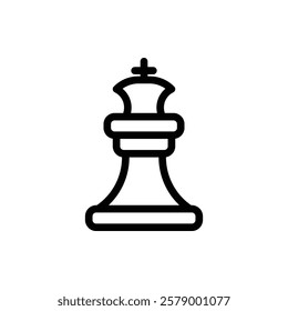 King Outline Icon. King Icon