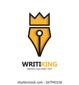 King pen icon or logo