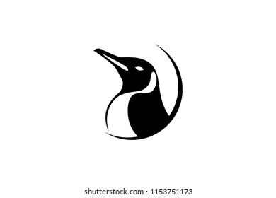 King Penguin Logo Design