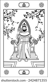 King Of Pentacles Tarot Card