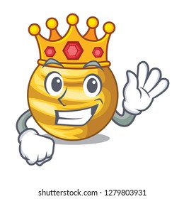King planet venus isolated with on mascot