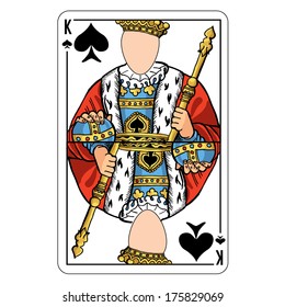 King Playing Card