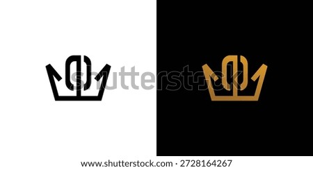 The King podcast logo design is unique and modern
