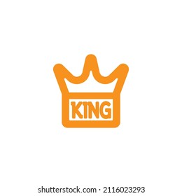King Princess Crown Royal elegant logo design